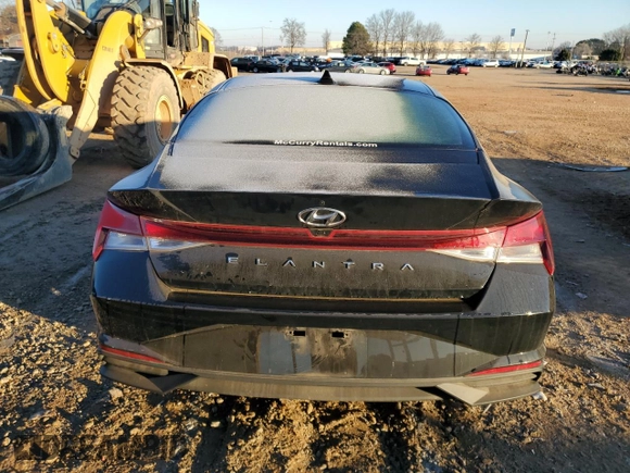 2023 Hyundai Elantra SEL with VIN 5NPLS4AG3PH102626, listed as a Copart auction lot 88838945 with 52,083 mi miles and Salvage Title. Bid and sale history available at DreamBid. Image 6.