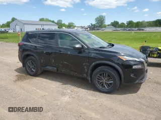 2021 Nissan Rogue S with VIN 5N1AT3AA1MC847520, listed as a Copart auction lot 56016805 with 62,531 mi miles and Salvage title. Bid and sale history available at DreamBid. Image 4.