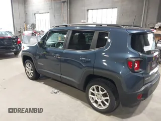 2020 Jeep Renegade Latitude with VIN ZACNJBBBXLPL56884, listed as a IAAI auction lot 39932114 with 27,431 mi miles. Bid and sale history available at carsss.com. Image 3.
