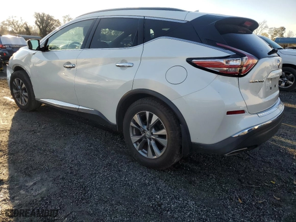 2015 Nissan Murano SV with VIN 5N1AZ2MG2FN208076, listed as a Copart auction lot 81665004 with 154,983 mi miles and Salvage Title. Bid and sale history available at carsss.com. Image 2.