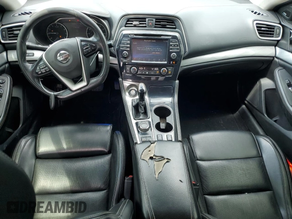 2018 Nissan Maxima SV z VIN 1N4AA6AP9JC391283, wystawiony jako Copart lot #54592935 z przebiegiem 155 227 mil mil oraz Szkoda całkowita • Salvage title. Historia ofert i sprzedaży dostępna na DreamBid. Obrazek 8.
