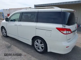 2012 Nissan Quest SL with VIN JN8AE2KP2C9047577, listed as a IAAI auction lot 42161933 with 116,930 mi miles and . Bid and sale history available at carsss.com. Image 3.