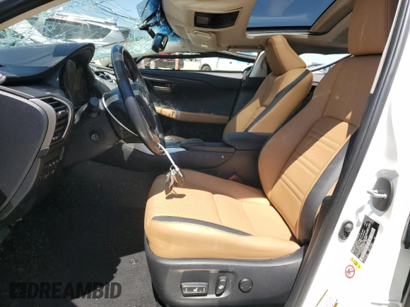 2016 Lexus NX 200t with VIN JTJBARBZ2G2067779, listed as a Copart auction lot 65394335 with 36,573 mi miles and Salvage title. Bid and sale history available at DreamBid. Image 7.