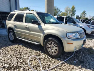 2006 Mercury Mariner Luxury with VIN 4M2YU56186DJ05904, listed as a Copart auction lot 73395834 with 59,806 mi miles and Clean Title. Bid and sale history available at carsss.com. Image 4.