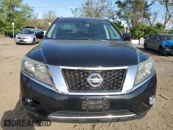 2014 Nissan Pathfinder Platinum with VIN 5N1AR2MM2EC609322, listed as a Copart auction lot 53986575 with 133,062 mi miles and Salvage Title. Bid and sale history available at carsss.com. Image 5.