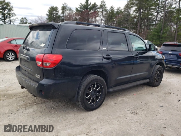 2011 Toyota Sequoia SR5 with VIN 5TDBY5G13BS049481, listed as a Copart auction lot 53360035 with 308,564 mi miles and Clean Title. Bid and sale history available at carsss.com. Image 3.