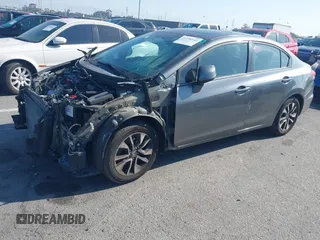 2013 Honda Civic EX with VIN 19XFB2F82DE281132, listed as a IAAI auction lot 41990142 with 96,275 mi miles and . Bid and sale history available at DreamBid. Image 2.