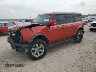 2023 Ford Bronco with VIN 1FMDE5BH6PLB57099, listed as a Copart auction lot 54631625 with 40,074 mi miles and Salvage Title. Bid and sale history available at carsss.com. Image 1.