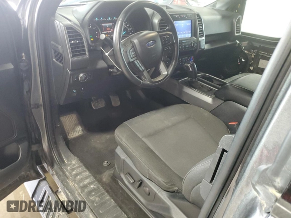 2020 Ford F-150 XL with VIN 1FTFX1E52LKF30981, listed as a Copart auction lot 56457845 with 60,156 mi miles and Salvage title. Bid and sale history available at DreamBid. Image 8.