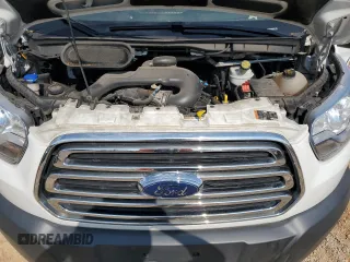 2018 Ford Transit Passenger XL with VIN 1FBZX2ZM4JKA85357, listed as a Copart auction lot 68363514 with 181,403 mi miles and Salvage Title. Bid and sale history available at carsss.com. Image 12.