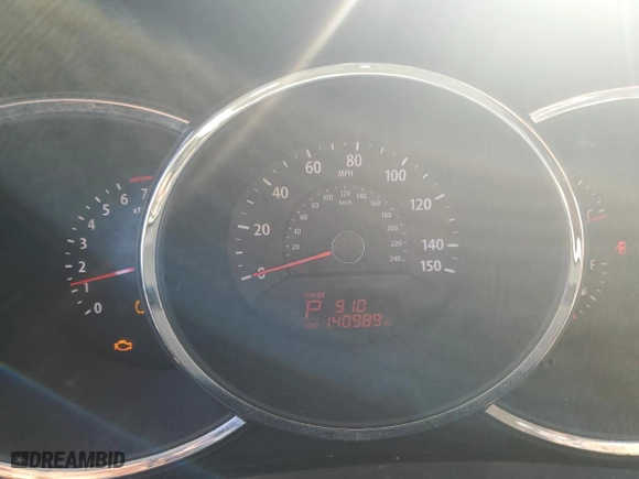 2011 Kia Sorento LX with VIN 5XYKT4A17BG116355, listed as a Copart auction lot 73538344 with 140,989 mi miles and Salvage Title. Bid and sale history available at carsss.com. Image 9.