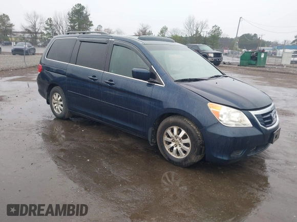 2010 Honda Odyssey EX-L with VIN 5FNRL3H66AB050185, listed as a IAAI auction lot 41875667 with 296,266 mi miles. Bid and sale history available at carsss.com. Image 1.