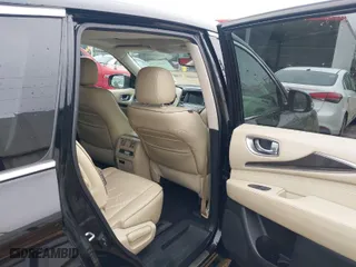 2019 Infiniti QX60 LUXE with VIN 5N1DL0MN3KC552717, listed as a IAAI auction lot 41602730 with 63,808 mi miles. Bid and sale history available at carsss.com. Image 8.