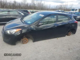 2016 Hyundai Elantra GT with VIN KMHD35LH0GU301468, listed as a Copart auction lot 79608754 with 0 mi miles and Salvage Title. Bid and sale history available at carsss.com. Image 1.