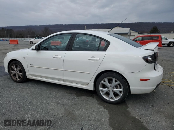 2007 Mazda 3 s Sport with VIN JM1BK323071610819, listed as a Copart auction lot 47551385 with 140,363 mi miles and Salvage Title. Bid and sale history available at carsss.com. Image 2.
