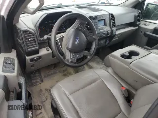2019 Ford F-150 XL with VIN 1FTFX1E59KFA06511, listed as a Copart auction lot 80884844 with 104,543 mi miles and Salvage title. Bid and sale history available at DreamBid. Image 8.