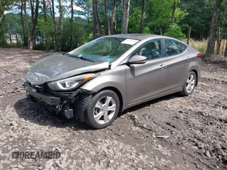 2016 Hyundai Elantra SE with VIN 5NPDH4AE8GH729940, listed as a IAAI auction lot 42205329 with 54,495 mi miles and . Bid and sale history available at DreamBid. Image 2.