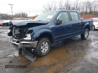 2019 Ford F-150 XL with VIN 1FTEW1EB3KFB10433, listed as a IAAI auction lot 41520139 with 104,405 mi miles and . Bid and sale history available at DreamBid. Image 2.