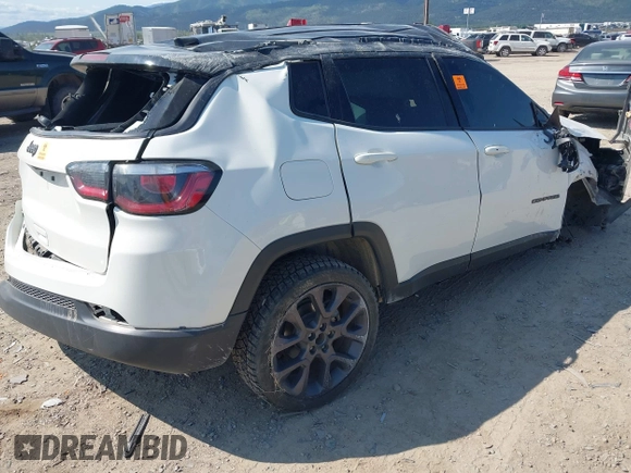 2020 Jeep Compass Limited с VIN 3C4NJDCB1LT137611, выставлен на аукционе IAAI как лот 42389799 с пробегом Не указан миль и . История ставок и продаж доступна на DreamBid. Изображение 4.