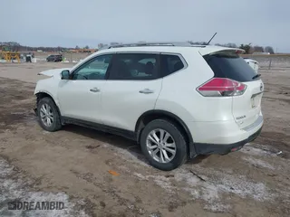 2016 Nissan Rogue S with VIN 5N1AT2MV4GC917962, listed as a IAAI auction lot 41606001 with 161,691 mi miles. Bid and sale history available at carsss.com. Image 3.