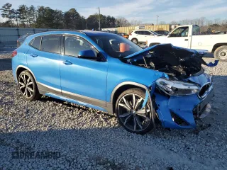 2021 BMW X2 sDrive28i with VIN WBXYH9C09M5S16436, listed as a Copart auction lot 41742855 with 40,547 mi miles and Salvage Title. Bid and sale history available at carsss.com. Image 4.
