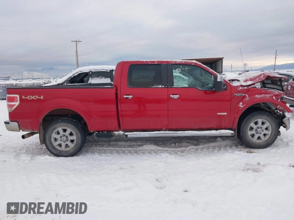 2011 Ford F-150 XLT with VIN 1FTFW1ET8BFA95473, listed as a IAAI auction lot 41262960 with 214,438 mi miles. Bid and sale history available at carsss.com. Image 14.