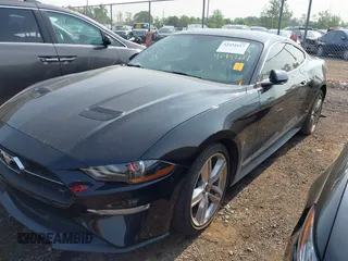2019 Ford Mustang EcoBoost with VIN 1FA6P8TH0K5163443, listed as a IAAI auction lot 42452617 with 87,833 mi miles and . Bid and sale history available at DreamBid. Image 16.