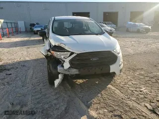 2021 Ford EcoSport S with VIN MAJ3S2FE8MC447837, listed as a Copart auction lot 89009595 with 37,442 mi miles and Salvage Title. Bid and sale history available at carsss.com. Image 11.
