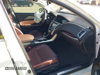 2015 Acura TLX Tech with VIN 19UUB1F57FA022666, listed as a IAAI auction lot 42090510 with 99,243 mi miles. Bid and sale history available at carsss.com. Image 5.