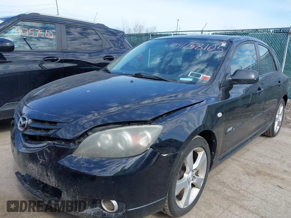 2006 Mazda 3 S Grand Touring with VIN JM1BK344061487799, listed as a IAAI auction lot 41758105 with 98,698 mi miles and . Bid and sale history available at DreamBid. Image 2.
