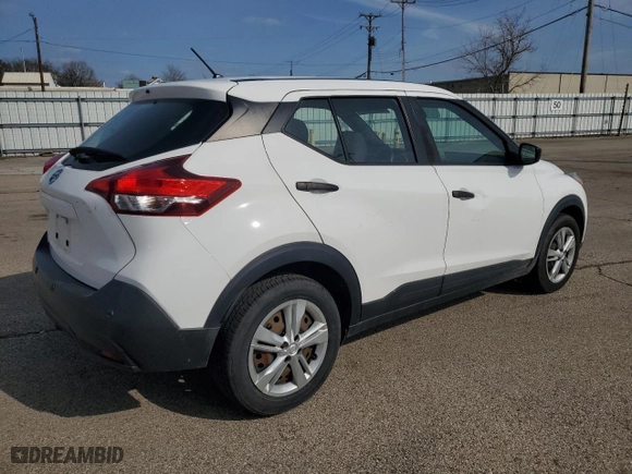 2020 Nissan Kicks S with VIN 3N1CP5BV4LL482206, listed as a Copart auction lot 50619605 with 91,451 mi miles and Clean Title. Bid and sale history available at carsss.com. Image 3.