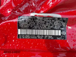 2013 Lexus GS 350 z VIN JTHBE1BL9D5006541, wystawiony jako IAAI lot #42160119 z przebiegiem 116 605 mil mil oraz . Historia ofert i sprzedaży dostępna na DreamBid. Obrazek 9.