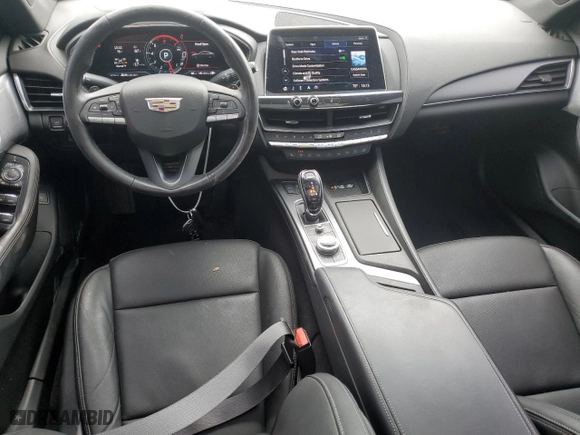 2021 Cadillac CT5 Premium Luxury with VIN 1G6DT5RWXM0133449, listed as a Copart auction lot 68726534 with 36,355 mi miles and Non Repairable. Bid and sale history available at carsss.com. Image 8.