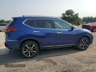 2017 Nissan Rogue SV with VIN 5N1AT2MV2HC858198, listed as a Copart auction lot 56589885 with 77,258 mi miles and Salvage title. Bid and sale history available at DreamBid. Image 3.