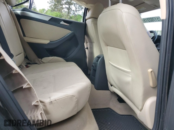 2013 Volkswagen Jetta Sedan SE w/Convenience/Sunroof with VIN 3VWDX7AJXDM436173, listed as a Copart auction lot 51702315 with 145,963 mi miles and Salvage Title. Bid and sale history available at carsss.com. Image 10.