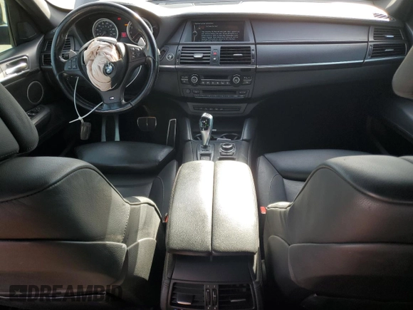 2010 BMW X6 M with VIN 5YMGZ0C50ALK13565, listed as a Copart auction lot 81646874 with 125,113 mi miles and Salvage Title. Bid and sale history available at carsss.com. Image 8.
