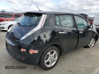 2015 Nissan LEAF SV with VIN 1N4AZ0CP6FC301534, listed as a Copart auction lot 51158153 with 66,443 mi miles. Bid and sale history available at carsss.com. Image 3.
