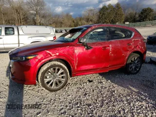 2024 Mazda CX-5 2.5 Turbo Signature with VIN JM3KFBXY0R0423308, listed as a Copart auction lot 87454254 with 10,035 mi miles and Salvage Title. Bid and sale history available at carsss.com. Image 1.