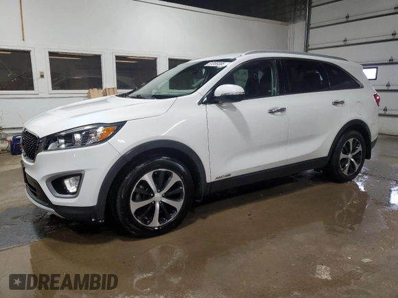 2016 Kia Sorento EX with VIN 5XYPHDA55GG005854, listed as a Copart auction lot 51369385 with 104,296 mi miles and Clean Title. Bid and sale history available at carsss.com. Image 1.