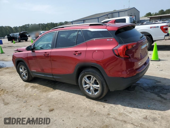 2021 GMC Terrain SLE z VIN 3GKALMEVXML328434, wystawiony jako Copart lot #50923645 z przebiegiem 52 026 mil mil oraz Szkoda całkowita • Salvage title. Historia ofert i sprzedaży dostępna na DreamBid. Obrazek 2.