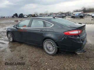 2013 Ford Fusion Titanium with VIN 3FA6P0K95DR117344, listed as a Copart auction lot 50995245 with 96,631 mi miles and Salvage Title. Bid and sale history available at carsss.com. Image 2.