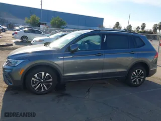 2024 Volkswagen Tiguan S with VIN 3VVRB7AX2RM053669, listed as a IAAI auction lot 41461526 with 33,358 mi miles. Bid and sale history available at carsss.com. Image 14.