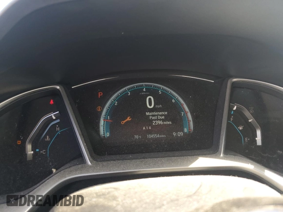 2016 Honda Civic EX-L z VIN 19XFC1F72GE219894, wystawiony jako Copart lot #58762635 z przebiegiem 104 554 mil mil oraz Szkoda całkowita • Salvage title. Historia ofert i sprzedaży dostępna na DreamBid. Obrazek 9.