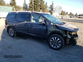 2015 Kia Sedona SX with VIN KNDMC5C14F6038900, listed as a Copart auction lot 44683445 with 166,793 mi miles and Salvage Title. Bid and sale history available at carsss.com. Image 4.