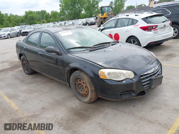 2005 Chrysler Sebring with VIN 1C3EL46X65N581673, listed as a IAAI auction lot 42204748 with 165,392 mi miles and . Bid and sale history available at DreamBid. Image 1.