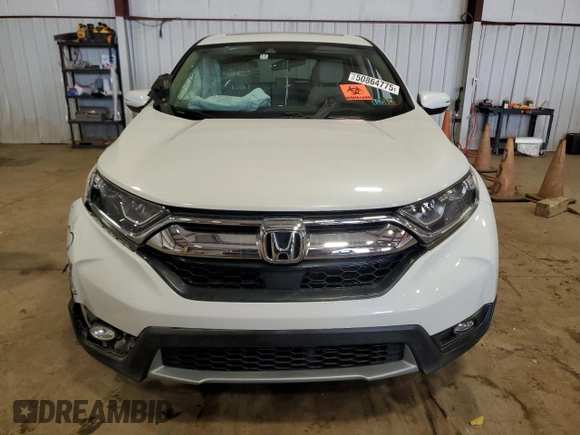 2019 Honda CR-V EX with VIN JHLRW2H58KX018891, listed as a Copart auction lot 50864775 with 40,488 mi miles and Salvage Title. Bid and sale history available at carsss.com. Image 5.
