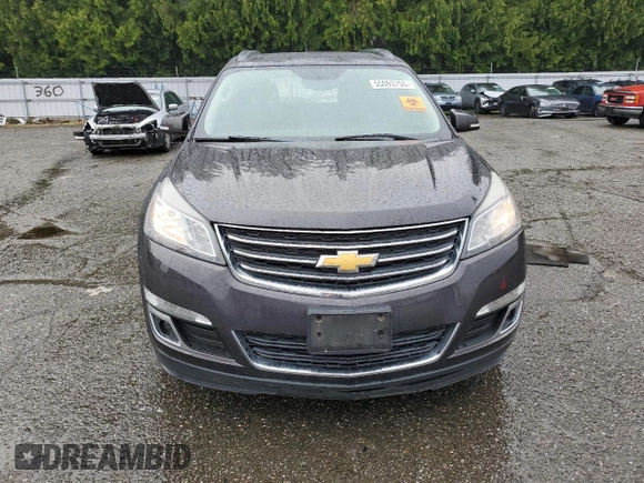 2015 Chevrolet Traverse LT with VIN 1GNKVGKD6FJ265597, listed as a Copart auction lot 55093755 with 118,480 mi miles and Salvage Title. Bid and sale history available at DreamBid. Image 5.