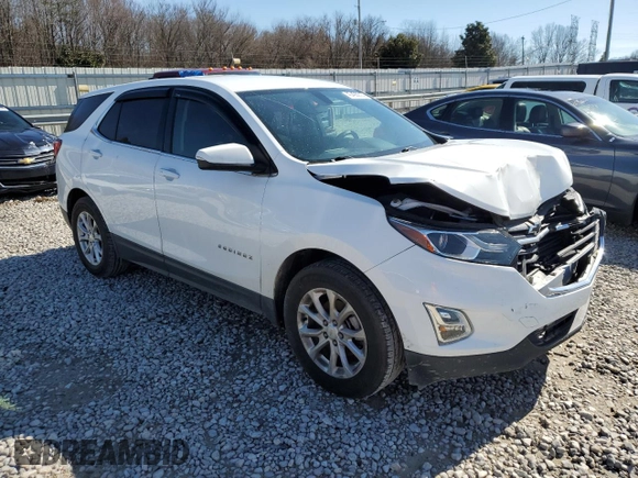 2018 Chevrolet Equinox LT with VIN 2GNAXJEV5J6134271, listed as a Copart auction lot 45498915 with 97,410 mi miles and Salvage Title. Bid and sale history available at carsss.com. Image 4.