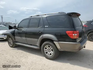 2004 Toyota Sequoia SR5 with VIN 5TDZT34A04S238386, listed as a Copart auction lot 53506305 with 0 mi miles and Salvage Title. Bid and sale history available at carsss.com. Image 2.