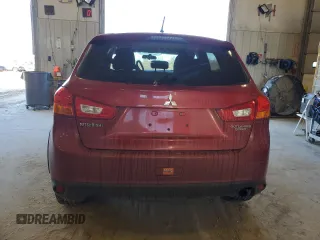 2014 Mitsubishi Outlander Sport ES with VIN 4A4AR3AU5EE026593, listed as a Copart auction lot 46647295 with 155,782 mi miles and Salvage Title. Bid and sale history available at carsss.com. Image 6.